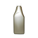 Gray Plastic Rectangular OIL Bottle - 30% PCR Recycled Material