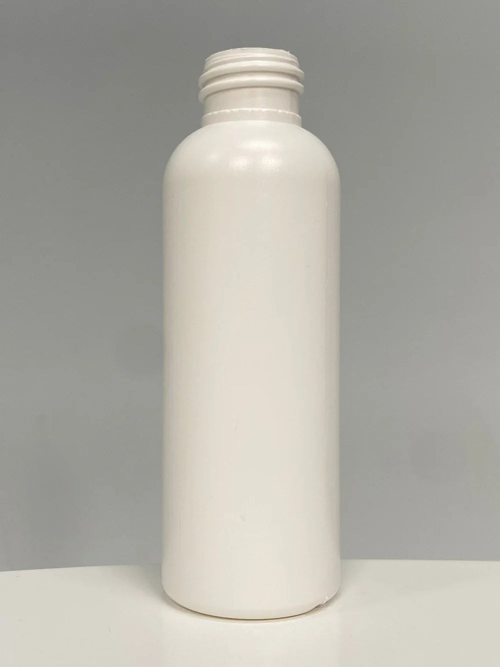 Dark Gray White Boston HDPE Plastic Bottle (Pack of 10) – Available in Multiple Sizes