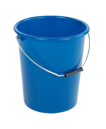Dark Cyan 30 Litre Blue UN Approved Plastic Pail with Lever Ring Closure & Black Lid - Heavy-Duty Industrial Container