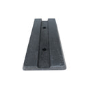Dark Slate Gray Tyre Cord Dock Bumper 450 x 230 x 56mm