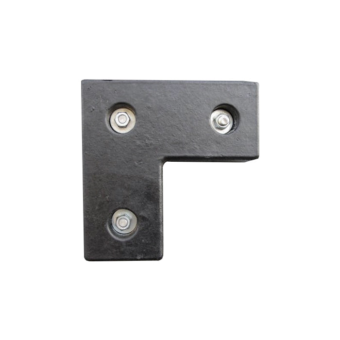 Dim Gray L Shaped Rubber Dock Bumper 450 x 450 x 100mm