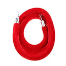 Firebrick Premium Queue Control Velvet Rope Barrier – Elegant Velvet Stanchion Rope System for Crowd Management