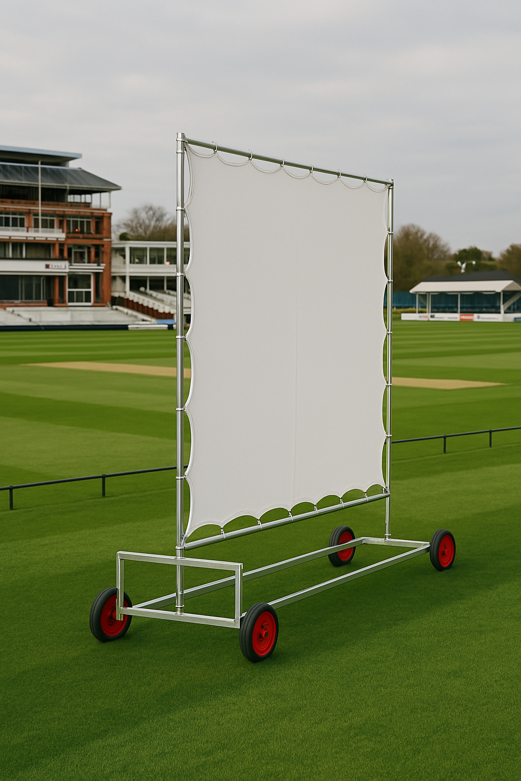 Gray Cricket Sight Screen Swivel Wheel Kit – Move with Ease