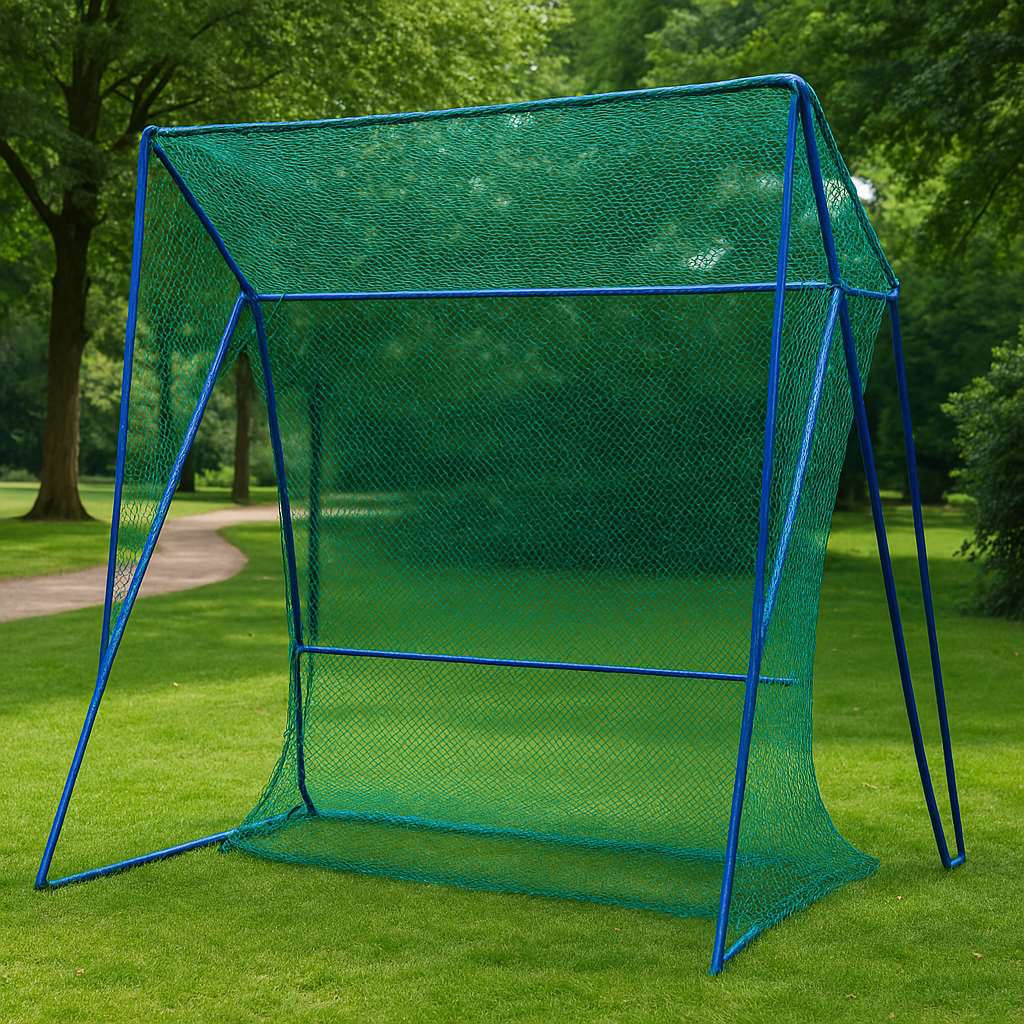 Dark Olive Green Compact & Durable Golf Practice Net for Small Gardens