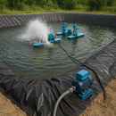 Dark Slate Gray Industrial-Grade HDPE Pond Liner – 25-Year Guarantee | UV-Resistant, Tear-Proof, Waterproof Sheet