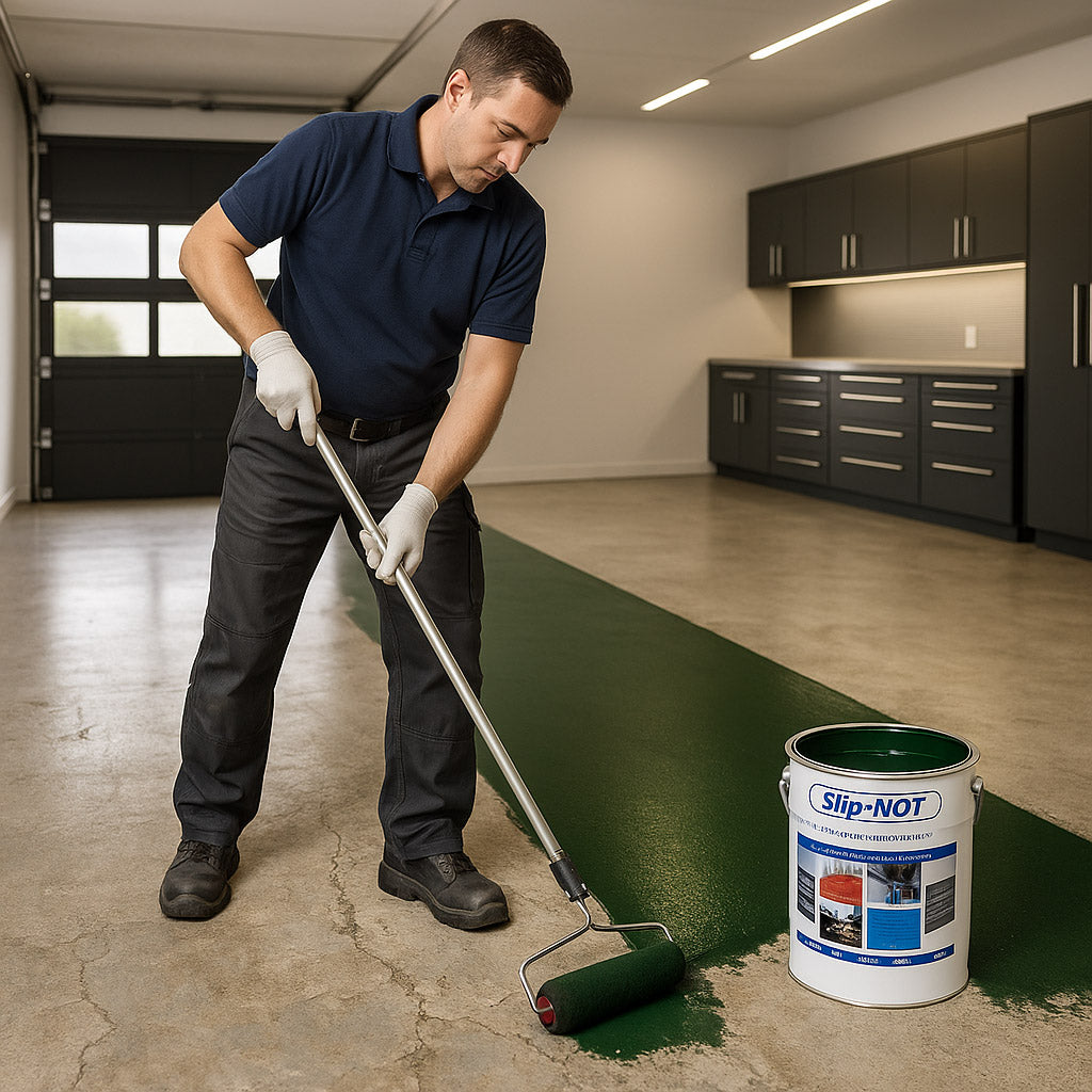 Dim Gray Industrial Garage Floor Paint 10L Paint PU150 For Showroom And Factory