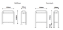 Light Gray Heavy-Duty 48 mm Diameter Door Guard – Impact & Entry-Point Protection for Commercial & Industrial Doors