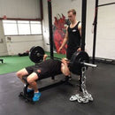 Dark Slate Gray Mega Floor Heavy Duty Rubber Gym Mats 16mm - Anti-Slip, Impact Absorbing, Non-Slip Rubber, Easy Fit