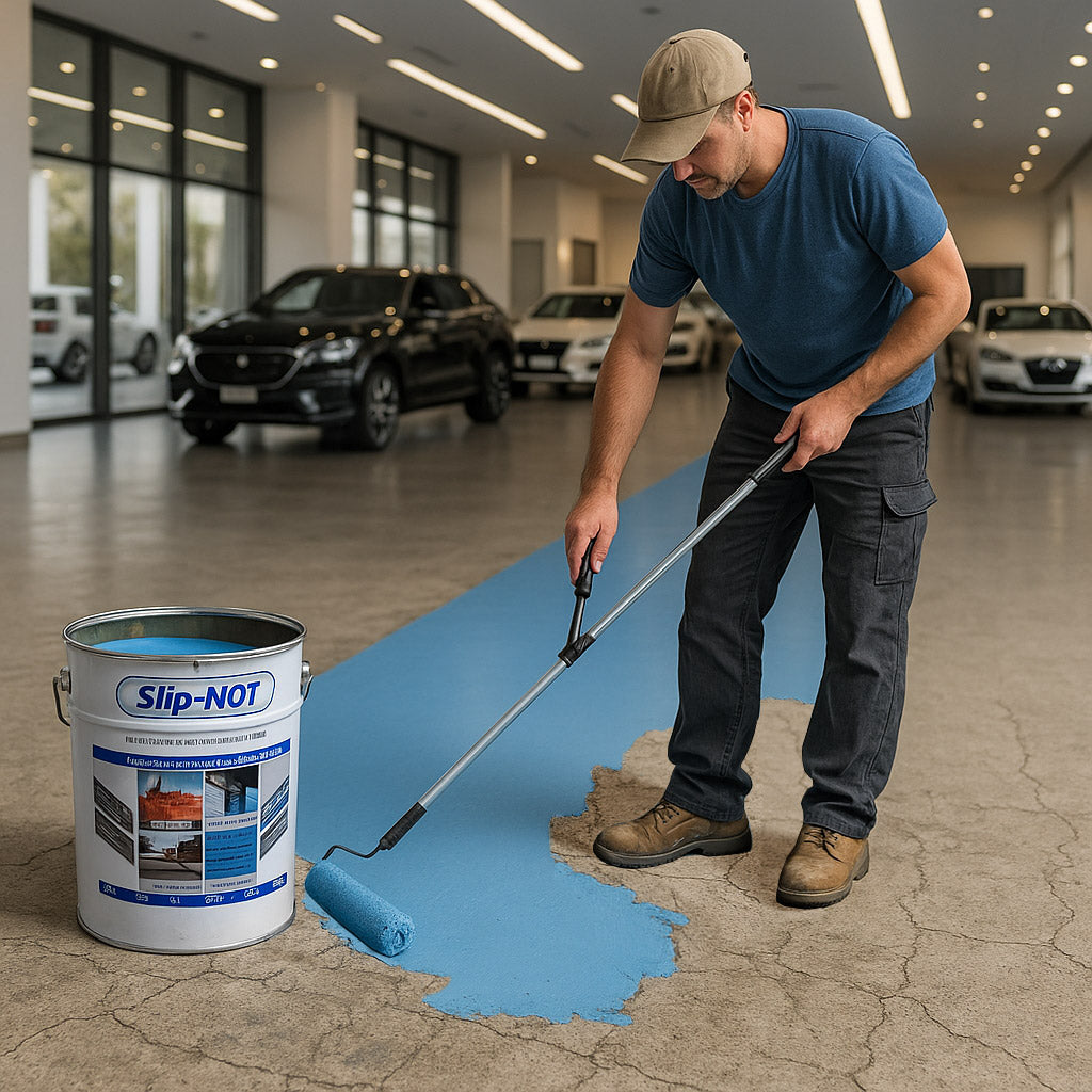 Dim Gray Industrial Garage Floor Paint 10L Paint PU150 For Showroom And Factory