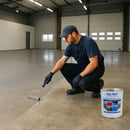 Slate Gray Anti Slip Polyurethane Garage Floor Paint Resin Based High Build