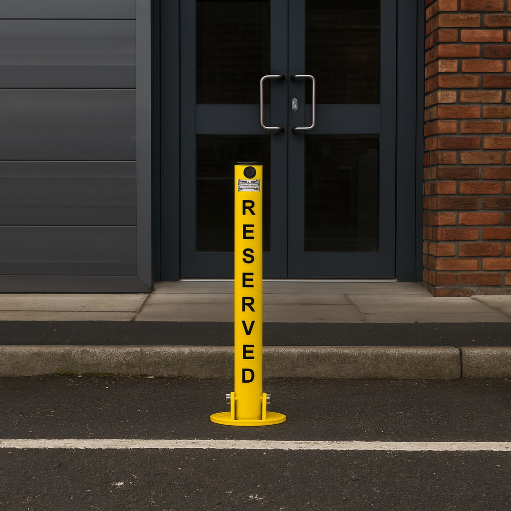 Reserved Fold-Down Parking Post 2