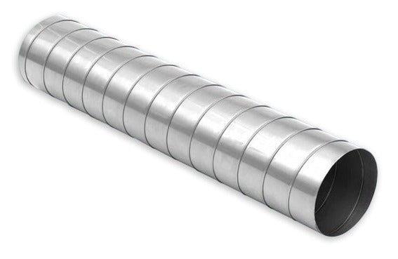Light Gray Spiral Pipe x 1.5mtrs Long - 560mm to 1250mm