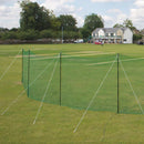 Olive Drab Lightweight & Sturdy Cricket Ball Stop Net for Schools & Clubs