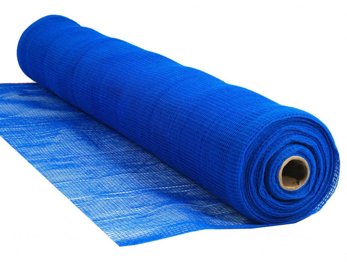 Royal Blue Blue UV-Stabilised Debris Netting For Construction Sites