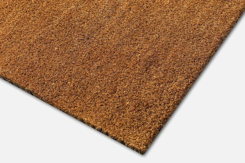 Sienna Coir Entrance Matting Roll – Natural Coconut 17mm – 1m or 2m Wide – Cut to Size – Indoor/Outdoor Mat with PVC Backing