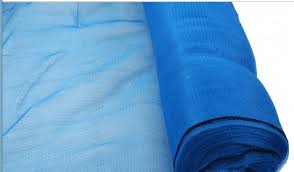 Sky Blue Blue UV-Stabilised Debris Netting For Construction Sites