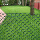 Olive Drab Durable HDPE Border Fence Mesh with Decorative Support Strand – 1m x 25m
