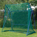 Dark Slate Gray Compact & Durable Golf Practice Net for Small Gardens