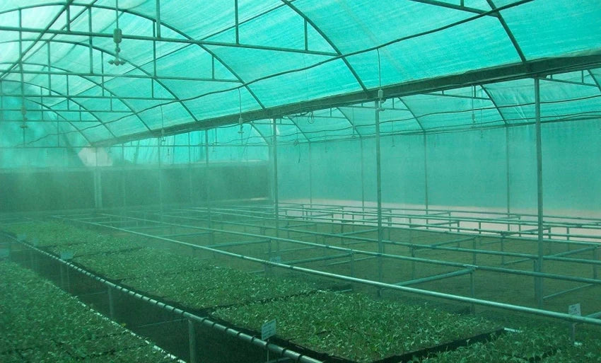 Sea Green Professional Effective 47% Shade Netting for Crops, Plants & Livestock