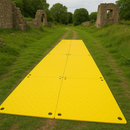 Gold EcoStak™ Heavy-Duty Access Mat for Plant, Machinery & Worksites