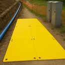 Gold EcoStak™ Heavy-Duty Access Mat for Plant, Machinery & Worksites