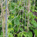 Dim Gray Eco-Friendly Jute Plant Support Netting Sustainable Climbing Support For Your Garden