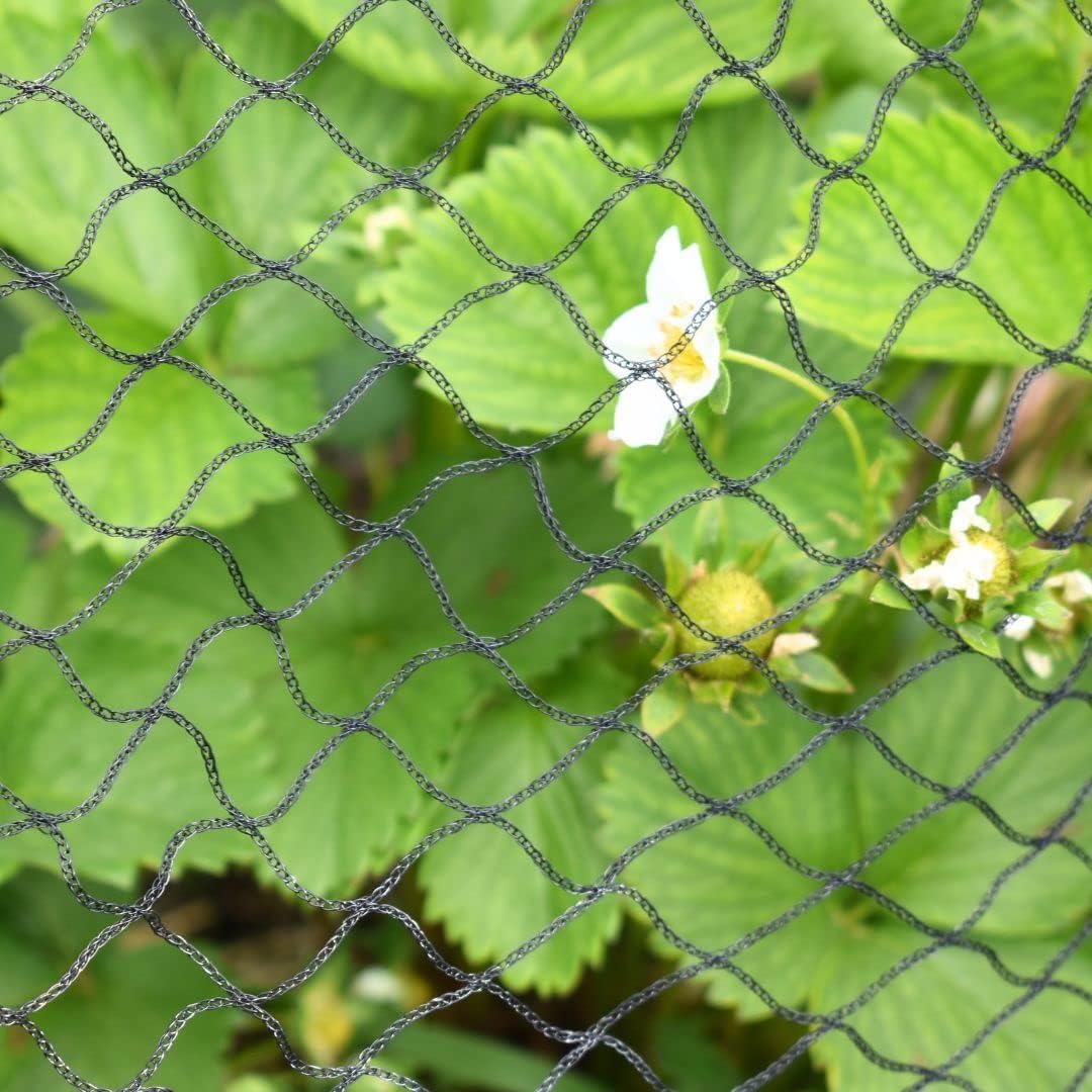 Olive Drab Premium PN2 Bird Netting Double Knitted High Tensile HDPE Monofilament