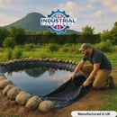 Industrial-Grade HDPE Pond Liner – 25-Year Guarantee | UV-Resistant, Tear-Proof, Waterproof Sheet