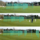Dim Gray Professional Portanet Cricket Practice Nets with Barrier
