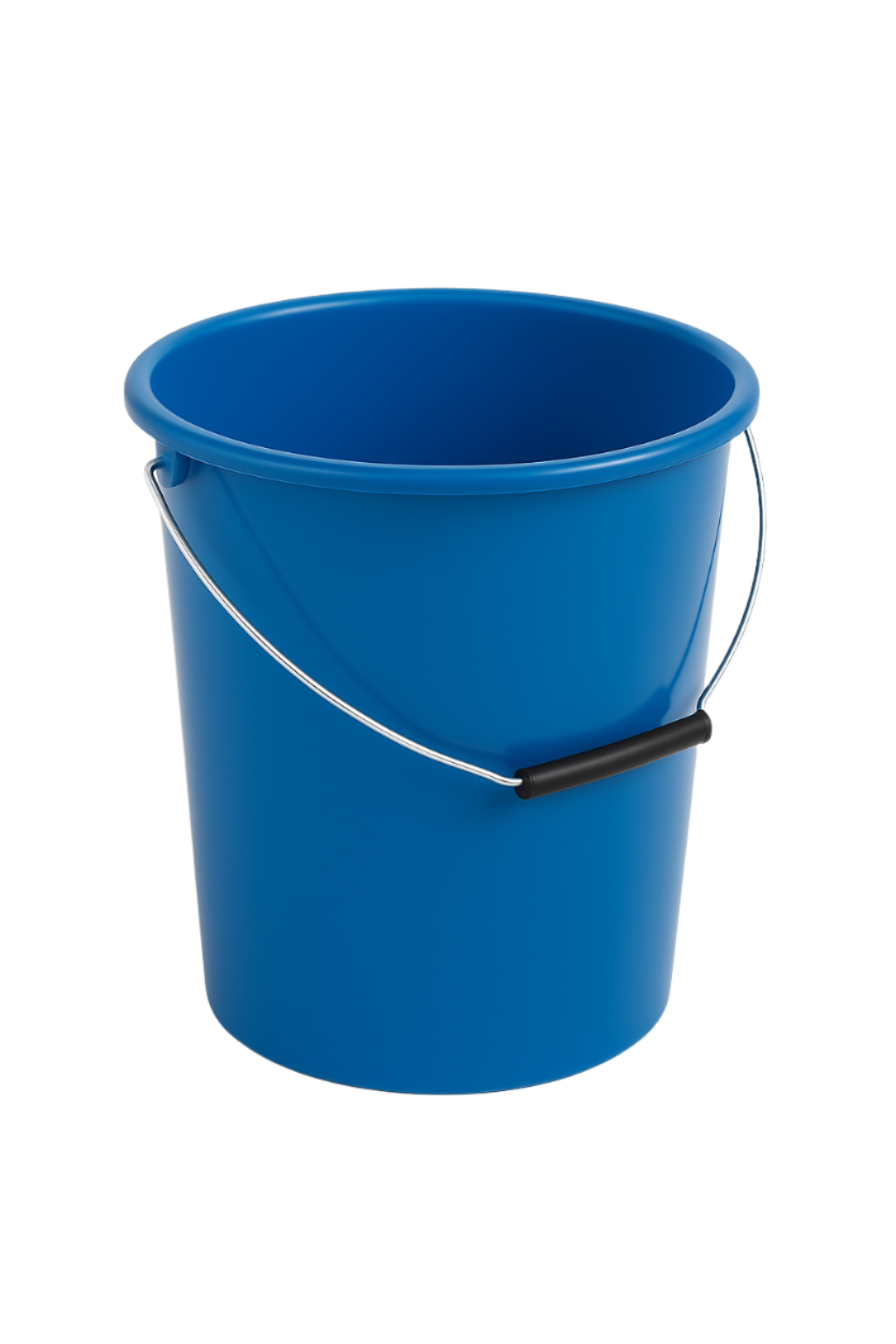 Dark Cyan 30 Litre Blue UN Approved Plastic Pail with Lever Ring Closure and Black Lid – Heavy-Duty Storage Container