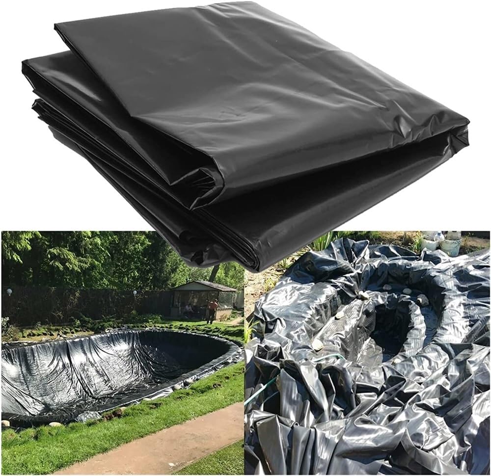 Dark Slate Gray Industrial-Grade HDPE Pond Liner – 25-Year Guarantee | UV-Resistant, Tear-Proof, Waterproof Sheet