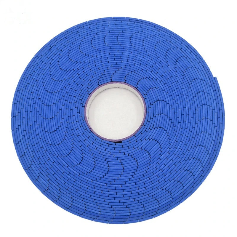 Royal Blue High Density PVC Glass Transit Foam Pads - 72 Rolls