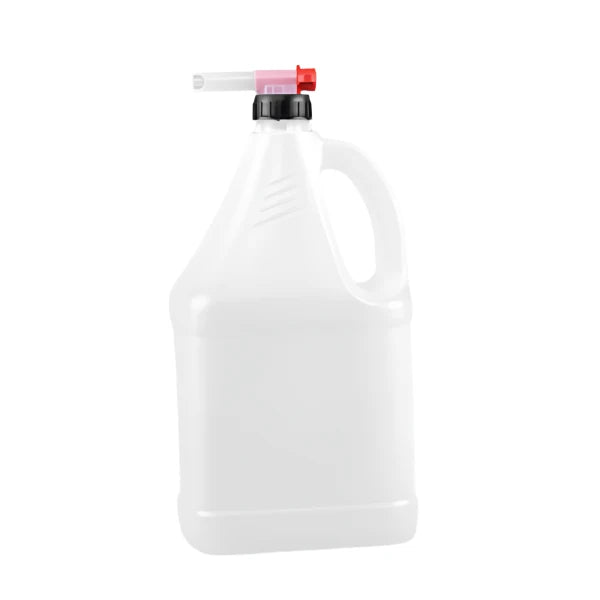 Lavender HDPE Round Natural Sauce Bottle with Flip Top Cap – Refillable & Reusable