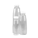 Light Gray Clear NECTAR Plastic Juice & Smoothie Bottle PET (Pack of 10) – Eco-Friendly, Leak-Proof Beverage Container