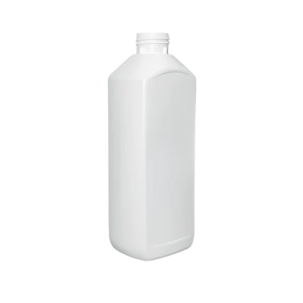 Light Slate Gray 1 Litre Plastic Rectangular OIL Bottle - Durable & Leak-Proof Design