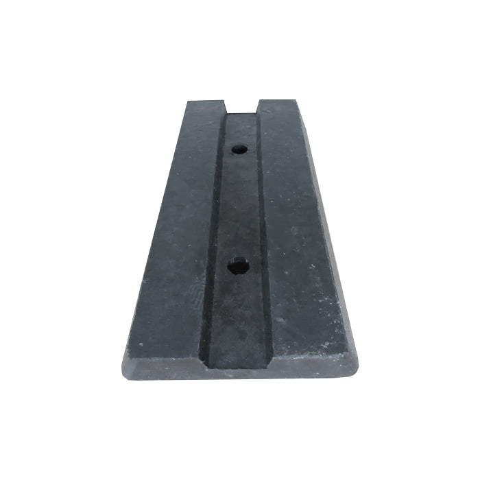 Dark Slate Gray Tyre Cord Dock Bumper 450 x 230 x 56mm