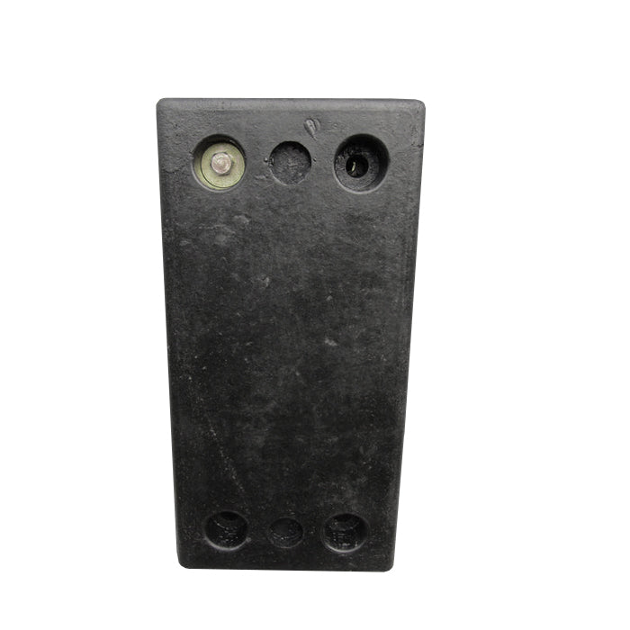 Dark Slate Gray SBR Rubber Dock Bumper - 600 x 300 x 80mm