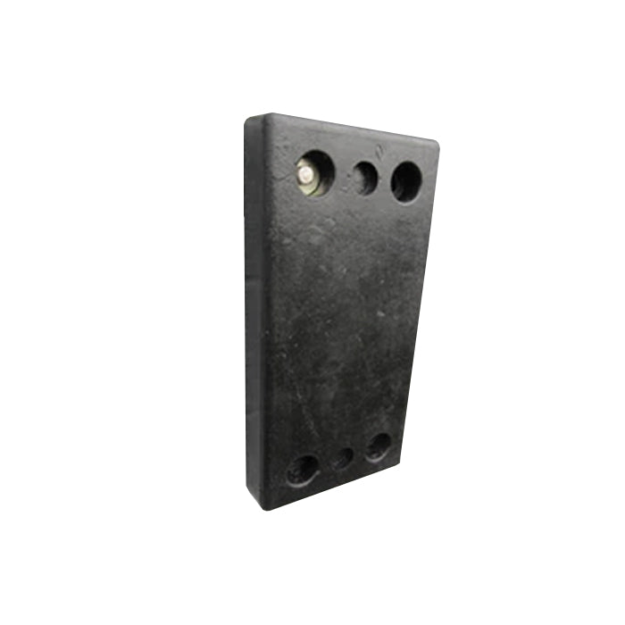 Dark Slate Gray SBR Rubber Dock Bumper - 600 x 300 x 80mm