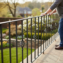 Gray Premium 12mm Square Plain Bar Picket Single Basket 500mm - Durable Construction for Versatile Applications