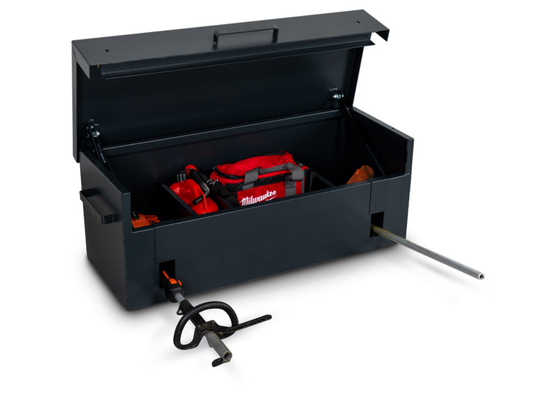 Black StrimmerSafe Vault – Heavy-Duty Secure Storage Vault (1275mm x 515mm x 450mm)