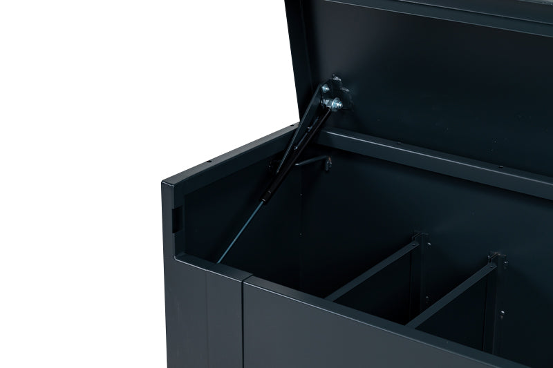 Black StrimmerSafe Vault – Heavy-Duty Secure Storage Vault (1275mm x 515mm x 450mm)