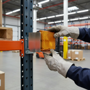 Gray Premium Heavy Duty Cantilever End Stop Light for Enhanced Safety and Visibility in Industrial Applications