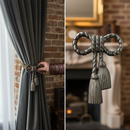 Dark Slate Gray Premium Cord Tassel Cast Badge 180mm x 130mm - Durable and Stylish Design for Events and Identification