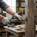 Dark Olive Green Premium Heavy Duty Gate Latch with Hole - 200mm Long for Secure Closure - High-Quality Professional Grade for Industrial and Commercial Applications