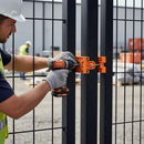 Black Premium Assembly Jig for Quick Installation of Gate Closers with Drill Set and Quick-Fix Expanders
