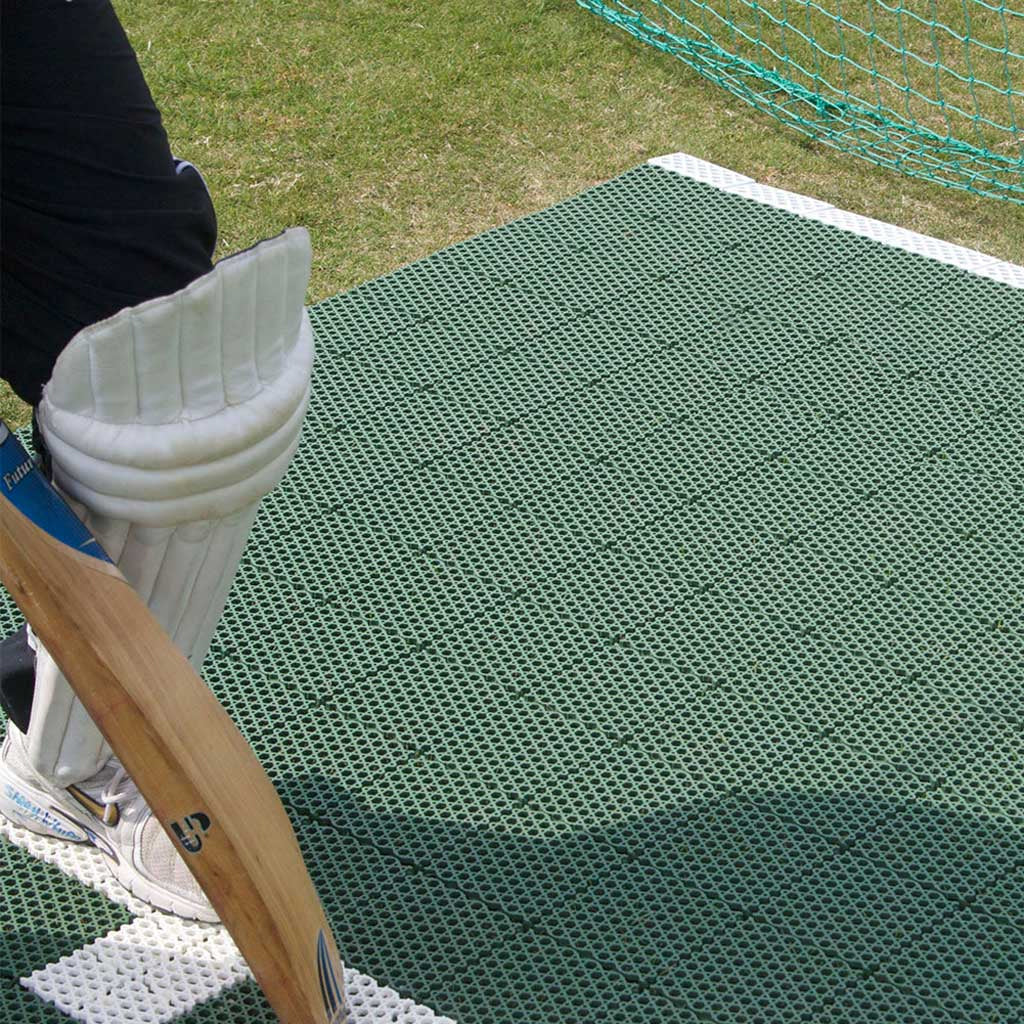 Dim Gray Durable Instant Cricket Pitch 8m x 1.4m Perfect for Clubs & Schools