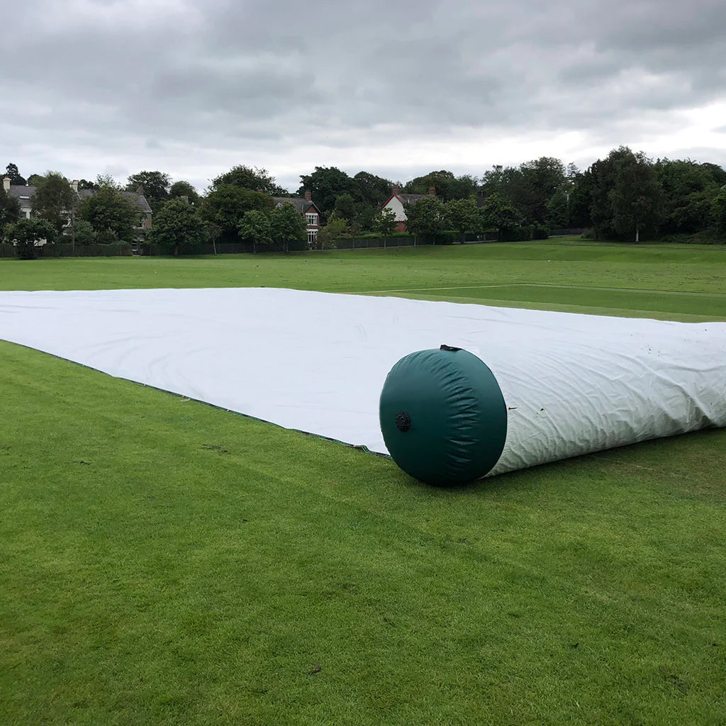 Dark Olive Green High-Quality Cricket Pitch Covers for Clubs & Schools