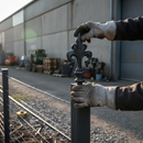Dim Gray Premium Heavy Duty Railhead 165mm x 85mm x 18mm - Durable Steel Construction for Robust Applications