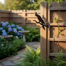 Dark Olive Green Premium Cockateil Silhouette 200mm x 235mm - Ideal for Artistic Displays and Decorative Uses