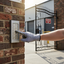 Dark Slate Gray Premium Weather Resistant Key Pad with External Relays and Stainless Steel Push Buttons, IP68 Rated for Extreme Conditions